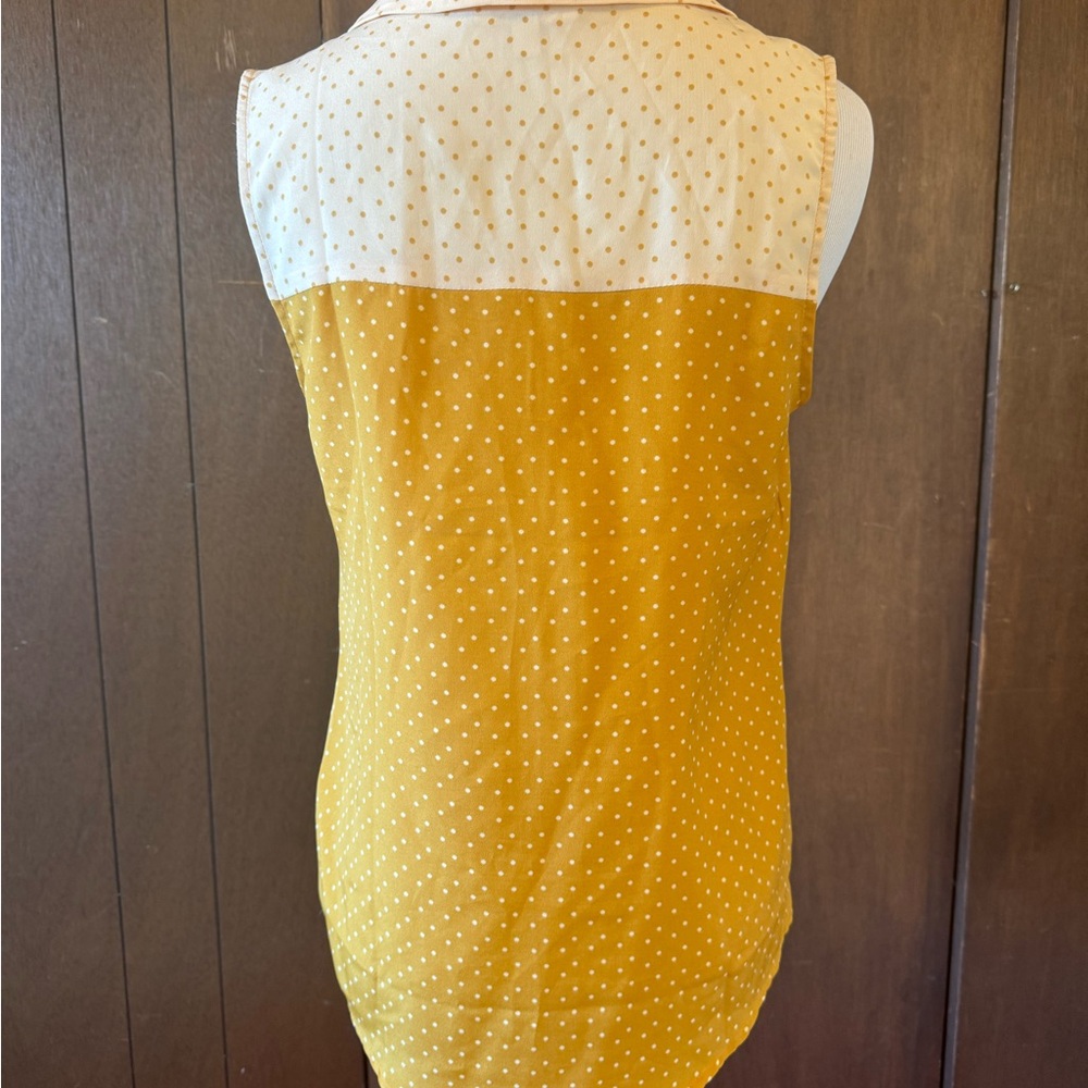 ModCloth polka dot top - Picture 2 of 3